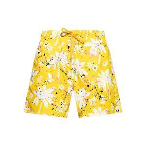 Palm Angels Yellow Beachwear - Swim Shorts Men